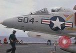 Standbild USS Constellation Golf von Tonkin Vietnam, 1967, aus Sekunde 62 historischem Filmmaterial Videoclip 65675042011