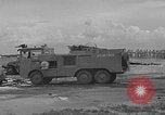 Image of fire fighting equipment Eglin Air Force Base Okaloosa County Florida USA, 1952, second 9 stock footage video 65675042024