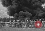 Image of fire fighting equipment Eglin Air Force Base Okaloosa County Florida USA, 1952, second 32 stock footage video 65675042024