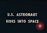 Standbild Commander Alan Shepard Cape Canaveral Florida USA, 1961, aus Sekunde 12 historischem Filmmaterial Videoclip 65675042041
