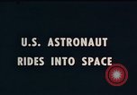 Standbild Commander Alan Shepard Cape Canaveral Florida USA, 1961, aus Sekunde 13 historischem Filmmaterial Videoclip 65675042041