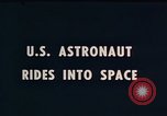 Standbild Commander Alan Shepard Cape Canaveral Florida USA, 1961, aus Sekunde 14 historischem Filmmaterial Videoclip 65675042041