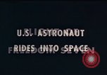 Standbild Commander Alan Shepard Cape Canaveral Florida USA, 1961, aus Sekunde 15 historischem Filmmaterial Videoclip 65675042041