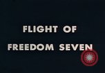 Standbild Commander Alan Shepard Cape Canaveral Florida USA, 1961, aus Sekunde 20 historischem Filmmaterial Videoclip 65675042041