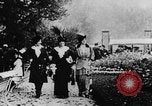 Image of Three women strolling in a park Paris France, 1907, second 3 stock footage video 65675042050