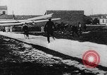 Image of man attempts to fly bicycle with wings France, 1912, second 16 stock footage video 65675042052
