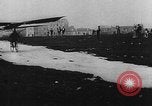 Image of man attempts to fly bicycle with wings France, 1912, second 22 stock footage video 65675042052