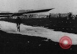 Image of man attempts to fly bicycle with wings France, 1912, second 23 stock footage video 65675042052
