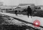 Image of man attempts to fly bicycle with wings France, 1912, second 28 stock footage video 65675042052