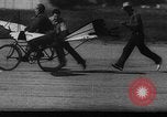 Image of ornithopter bicycle California United States USA, 1937, second 3 stock footage video 65675042053