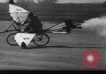 Image of ornithopter bicycle California United States USA, 1937, second 12 stock footage video 65675042053