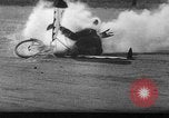 Image of ornithopter bicycle California United States USA, 1937, second 15 stock footage video 65675042053