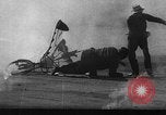 Image of ornithopter bicycle California United States USA, 1937, second 25 stock footage video 65675042053