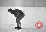 Image of rocket propelled ice skater stunt United States USA, 1920, second 9 stock footage video 65675042057