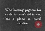 Image of carrier pigeon United States USA, 1925, second 1 stock footage video 65675042068