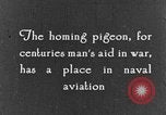 Image of carrier pigeon United States USA, 1925, second 6 stock footage video 65675042068