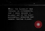 Image of USS Langley United States USA, 1922, second 1 stock footage video 65675042086