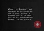 Image of USS Langley United States USA, 1922, second 10 stock footage video 65675042086