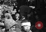 Image of injured Japanese children Okinawa Ryukyu Islands, 1945, second 42 stock footage video 65675042089