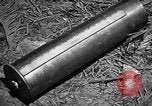 Image of Japanese shell case Okinawa Ryukyu Islands, 1945, second 37 stock footage video 65675042096