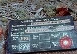 Standbild Granit Stein Laterne Hiroshima Japan, 1946, aus Sekunde 47 historischem Filmmaterial Videoclip 65675042127