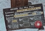 Image of wooden post Hiroshima Japan, 1946, second 10 stock footage video 65675042128