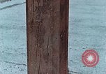 Image of wooden post Hiroshima Japan, 1946, second 18 stock footage video 65675042128