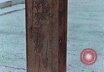Image of wooden post Hiroshima Japan, 1946, second 19 stock footage video 65675042128