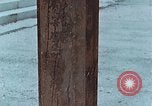 Image of wooden post Hiroshima Japan, 1946, second 20 stock footage video 65675042128