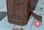 Image of wooden post Hiroshima Japan, 1946, second 60 stock footage video 65675042128