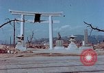 Standbild Granit Laterne Hiroshima Japan, 1946, aus Sekunde 24 historischem Filmmaterial Videoclip 65675042129