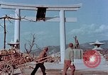 Standbild Granit Laterne Hiroshima Japan, 1946, aus Sekunde 29 historischem Filmmaterial Videoclip 65675042129