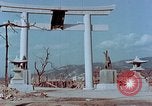 Standbild Granit Laterne Hiroshima Japan, 1946, aus Sekunde 40 historischem Filmmaterial Videoclip 65675042129
