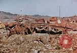 Image of wrecked steel structure Nagasaki Japan, 1946, second 15 stock footage video 65675042144