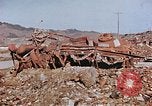 Image of wrecked steel structure Nagasaki Japan, 1946, second 18 stock footage video 65675042144