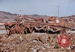 Image of wrecked steel structure Nagasaki Japan, 1946, second 19 stock footage video 65675042144