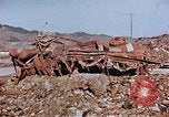 Image of wrecked steel structure Nagasaki Japan, 1946, second 21 stock footage video 65675042144
