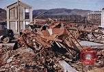 Image of wrecked steel structure Nagasaki Japan, 1946, second 24 stock footage video 65675042144