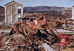 Image of wrecked steel structure Nagasaki Japan, 1946, second 34 stock footage video 65675042144