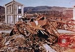 Image of wrecked steel structure Nagasaki Japan, 1946, second 35 stock footage video 65675042144