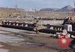 Image of wrecked steel structure Nagasaki Japan, 1946, second 39 stock footage video 65675042144