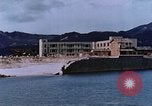 Image of masonry retaining wall Hiroshima Japan, 1946, second 6 stock footage video 65675042162