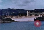 Image of masonry retaining wall Hiroshima Japan, 1946, second 8 stock footage video 65675042162