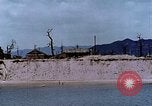 Image of masonry retaining wall Hiroshima Japan, 1946, second 21 stock footage video 65675042162