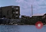 Image of masonry retaining wall Hiroshima Japan, 1946, second 39 stock footage video 65675042162