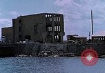 Image of masonry retaining wall Hiroshima Japan, 1946, second 41 stock footage video 65675042162