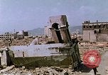 Image of destructed building Hiroshima Japan, 1946, second 4 stock footage video 65675042168