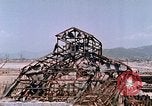 Image of destructed building Hiroshima Japan, 1946, second 57 stock footage video 65675042168