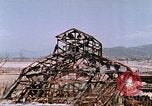 Image of destructed building Hiroshima Japan, 1946, second 58 stock footage video 65675042168