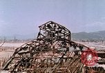 Image of destructed building Hiroshima Japan, 1946, second 59 stock footage video 65675042168